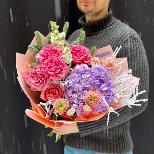 Букет «Зацукровані квіти»