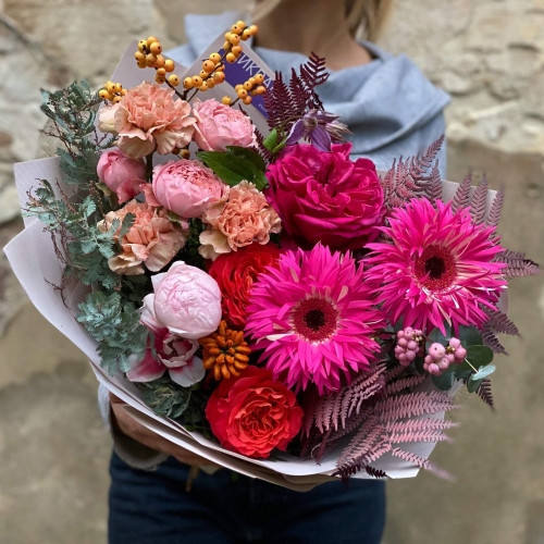 Букет «Відтінки серця»