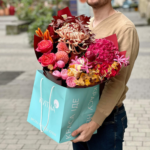 Букет «Тепла ніч»