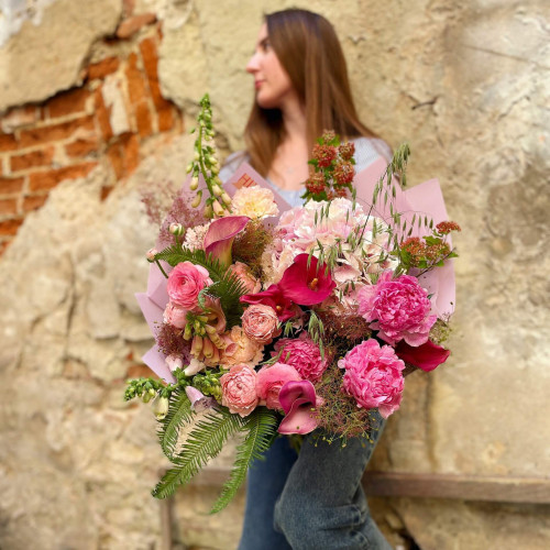 Букет «Малиновий пиріг»