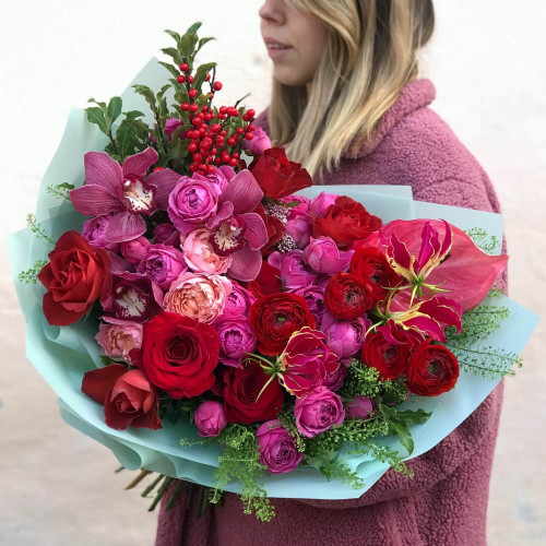 Bouquet «Bright bomb»