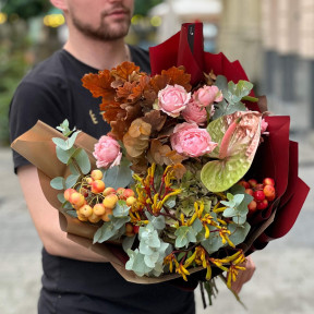 Букет «Золоті яблучка»