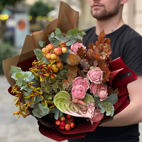 Букет «Золоті яблучка»