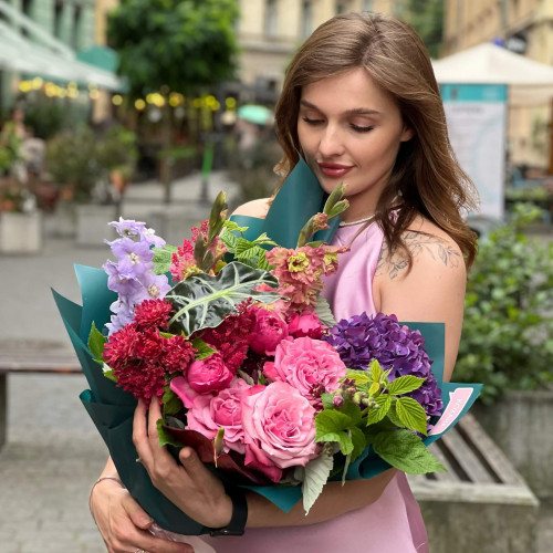 Букет «Твої затишні обійми»