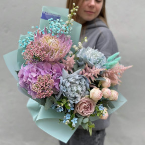 Букет «Акварельний небосхил»