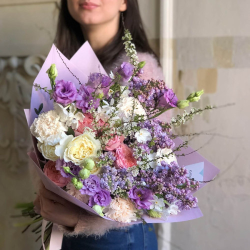 Букет «Лавандовое море»