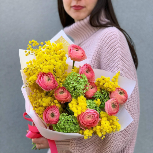 Букет «Сонячний космос»