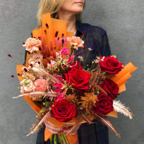 Букет «Факел пристрасті»