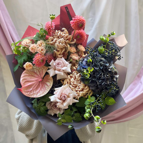 Букет «Осіння кава»