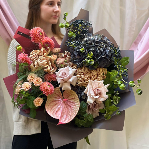 Букет «Осіння кава»