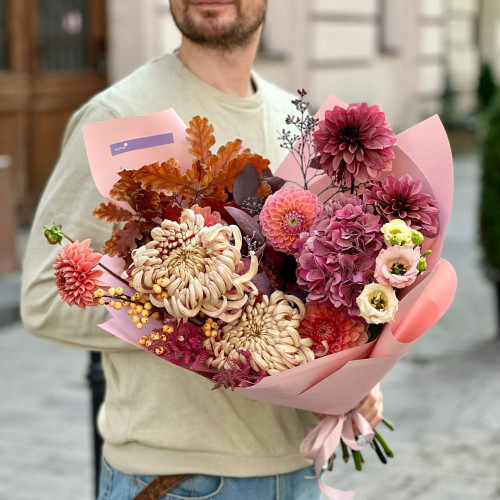 Букет «Жовтнева ніжність»