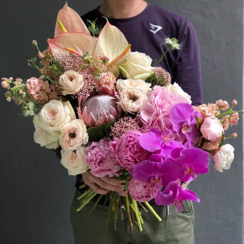 Букет «Перламутровий світанок»