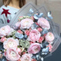 Букет с ранункулюсами «Венера»