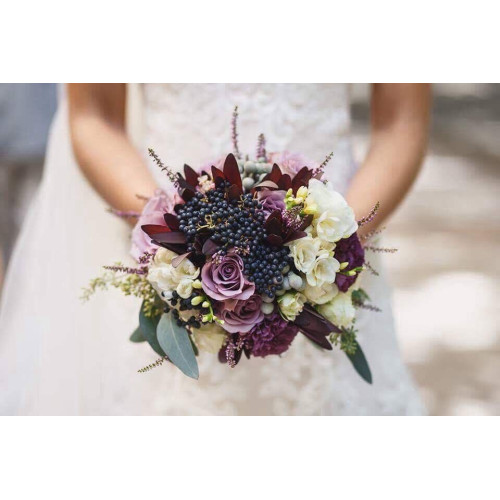Букет нареченої Весільний фіолет
