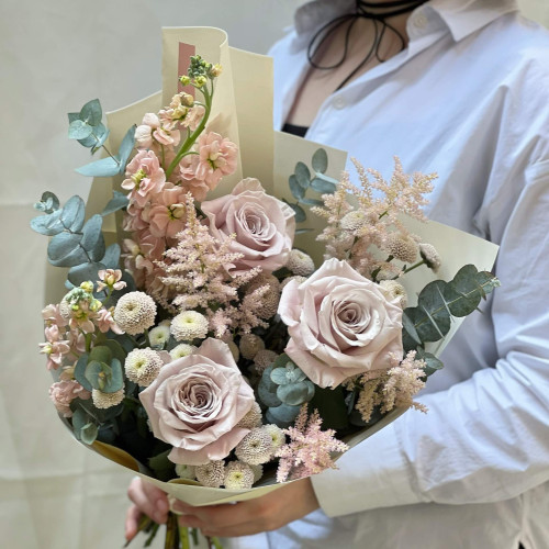 Букет «Срібні ночі»