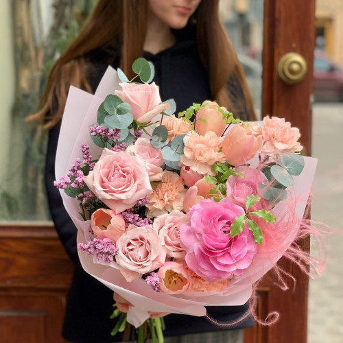 Bouquet «Sugary Peach»