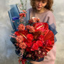 Букет «Багряная весна»