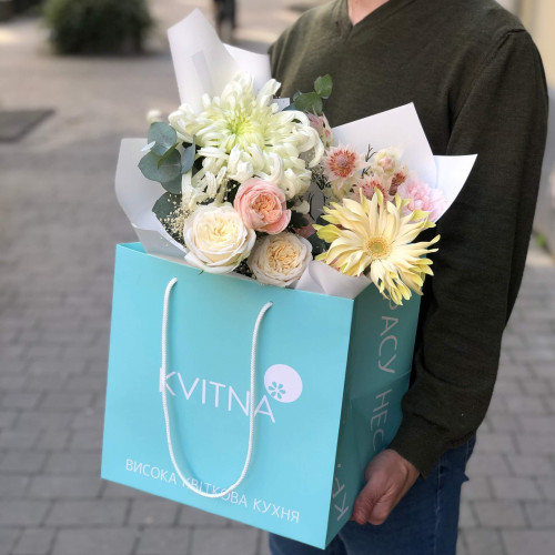 Букет «Сонячна павутинка»