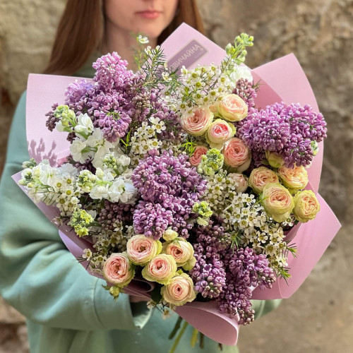 Букет «Прогулка по душистому саду»