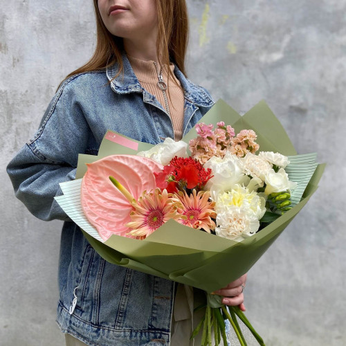 Букет «Білий корал»