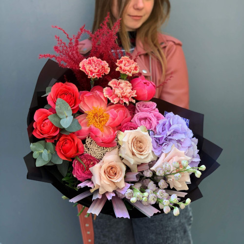 Букет «Коралове небо»