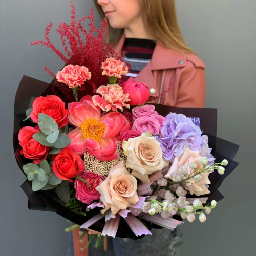 Букет «Коралове небо»