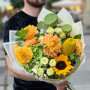 Букет «Сонячний лотос»