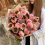 Luxurious, rich and bright bouquet «Secret Desire»
