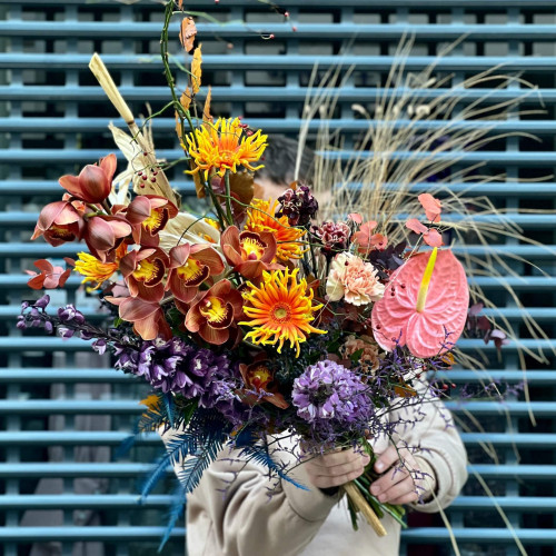 Букет «Велюровий туман»