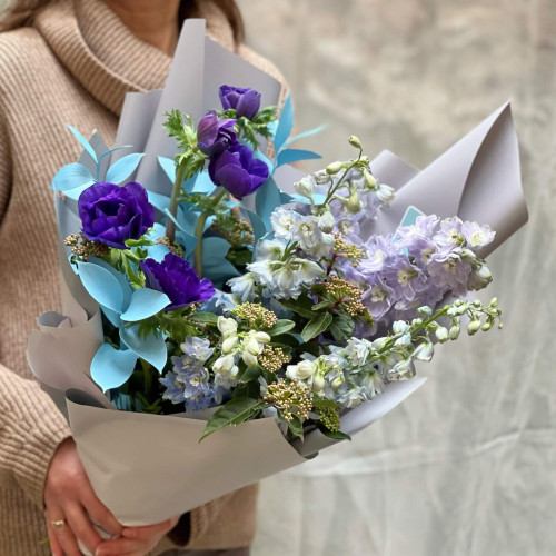 Bouquet «Blue garden»