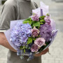 Букет «Фіалкове морозиво»