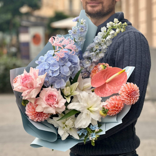 Букет «Морозний світанок»