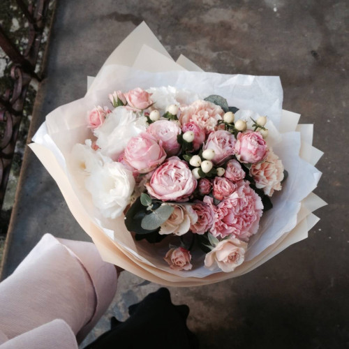 Букет «Розовая нежность»