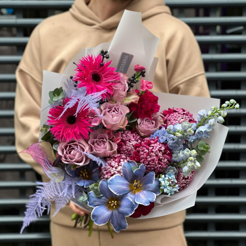 Bouquet «Cornflower raf»