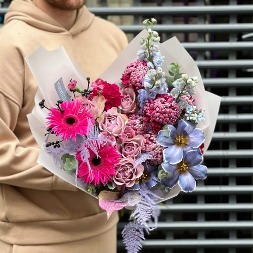 Bouquet «Cornflower raf»
