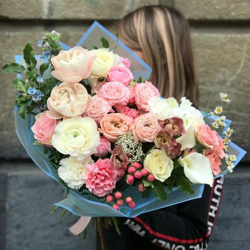 Букет «Полярна троянда»