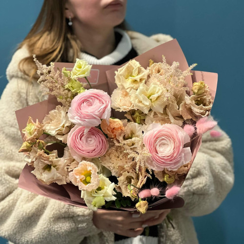 Ніжний букет «Мереживо кохання»