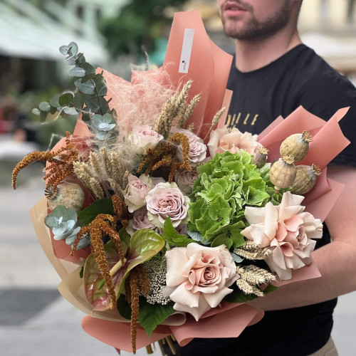 Букет «Срібні нотки»