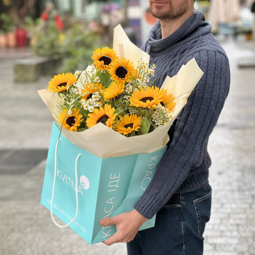 Букет «Мерцающие зайчики»