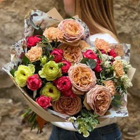 Букет «Кава з вершками»