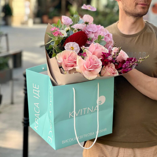 Букет «Твоя рожева мрія»