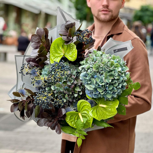 Букет «Спів павича»