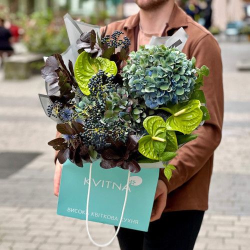 Букет «Спів павича»