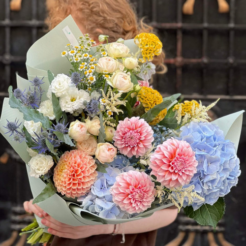 Букет «Світанковий серпанок»
