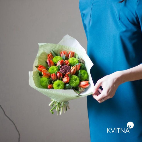 Букет "Яркая весна"