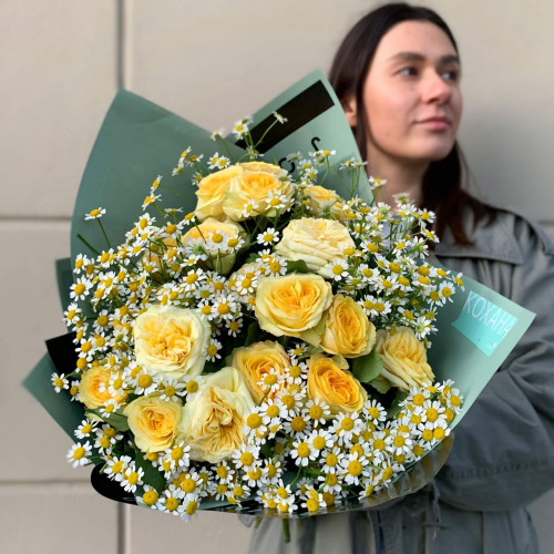 Букет «Сонячні ромашки»