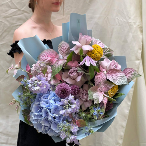 Букет «Бузковий дим»