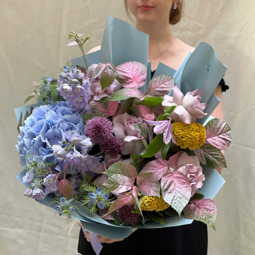 Букет «Бузковий дим»