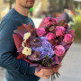 Букет у насичених відтінках «Ароматний виноград»