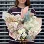 Bouquet «Snowy sky»
